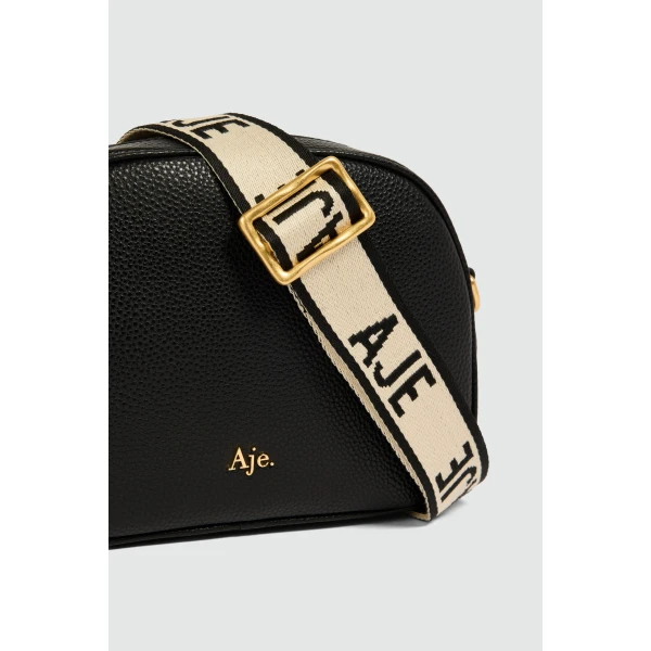 Aje Polish Crossbody in Black | Shoulder & Crossbody Bags | Coveti