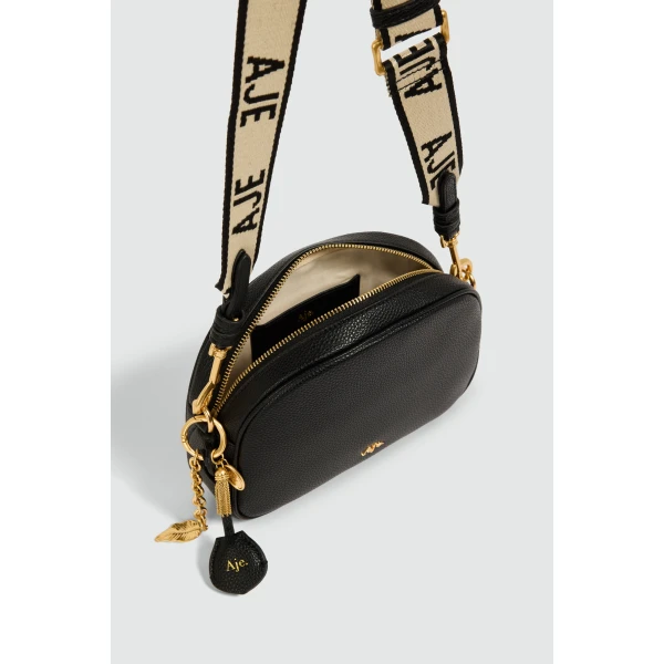 Aje Polish Crossbody in Black | Shoulder & Crossbody Bags | Coveti