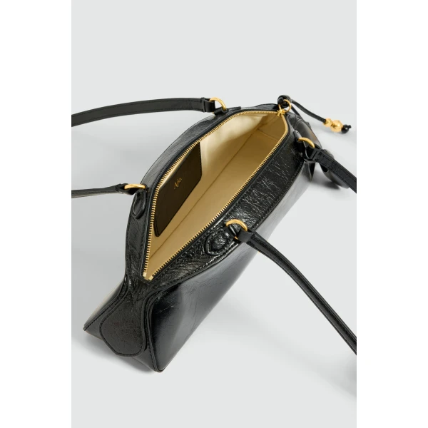 Aje Poppy Shoulder Bag in Black | Shoulder & Crossbody Bags | Coveti