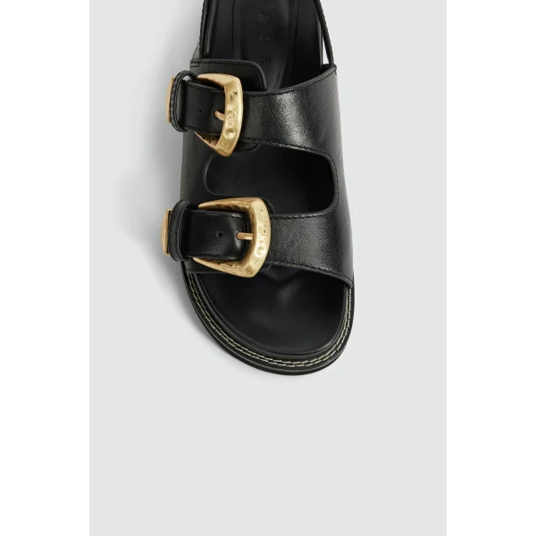 Aje Renata Sandal in Black | Sandals | Coveti