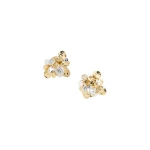 Aje Renew Cluster Stud in Gold/Silver | Earrings | Coveti