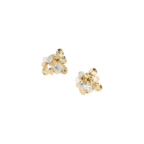 Aje Renew Cluster Stud in Gold/Silver | Earrings | Coveti
