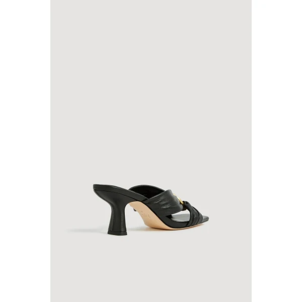 Aje Saint Heel Mule in Black | Heels | Coveti