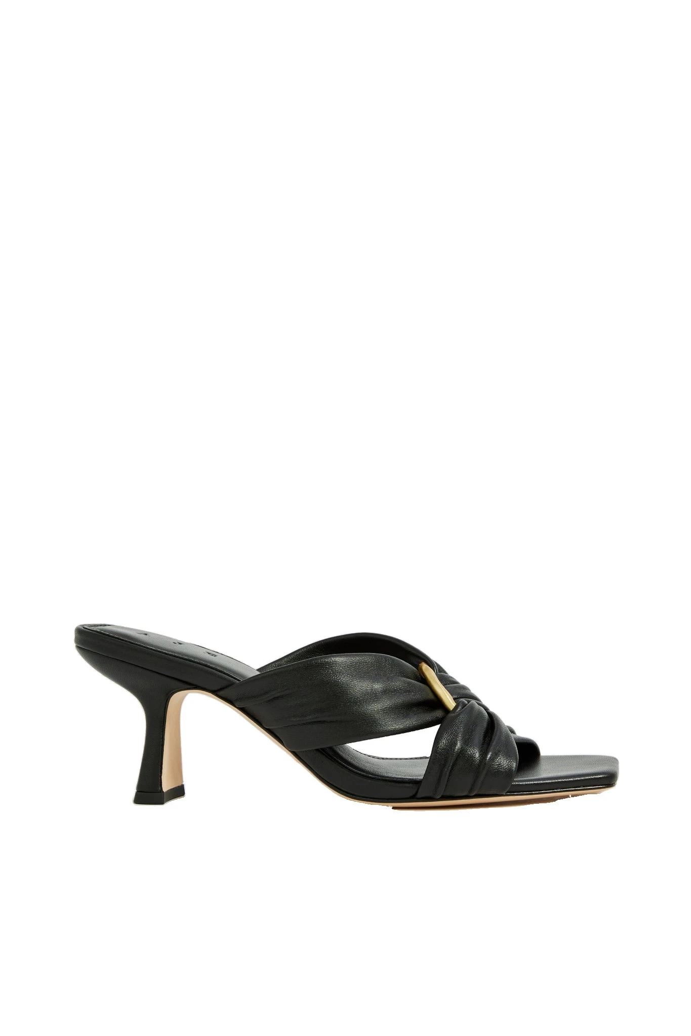 Aje Saint Heel Mule Black Aje Saint Heel Mule in Black | Heels | Coveti