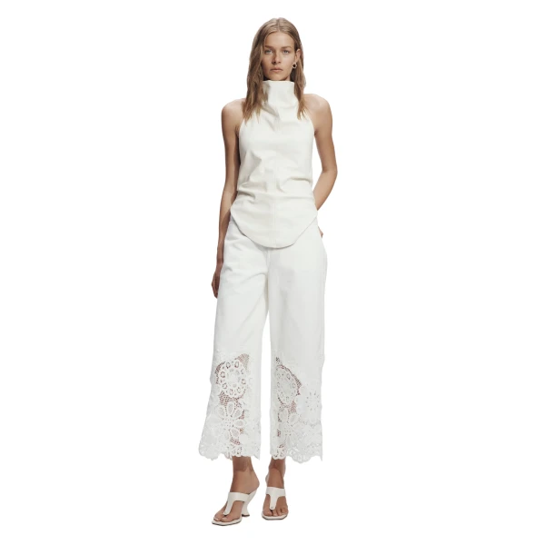 Sardinia Crochet Hem Jeans