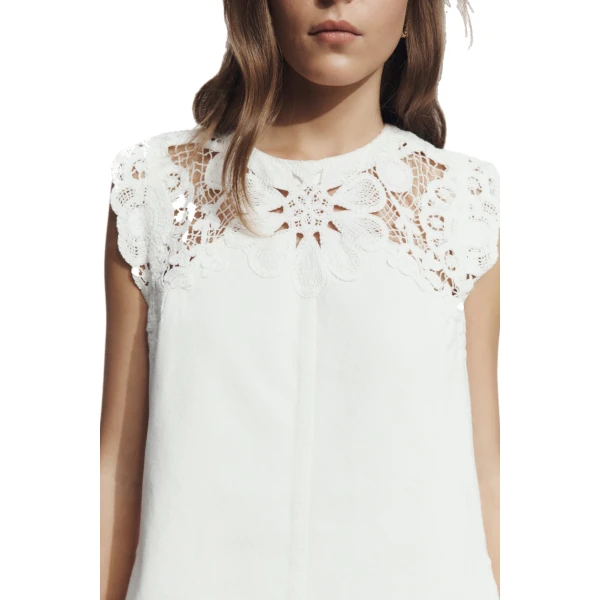 Aje Sardinia Denim Mini Dress