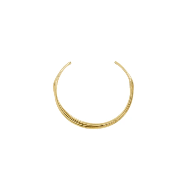 Aje Sascha Choker Necklace in Gold | Necklace | Coveti