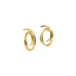 Aje Sascha Swirl Earrings in Gold | Earrings | Coveti