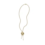 Aje Sierra Necklace in Gold/Pearl | Necklace | Coveti