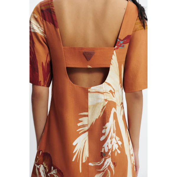 Aje Sol Mini Dress in Ember | Mini Dresses | Coveti