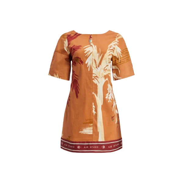 Aje Sol Mini Dress in Ember | Mini Dresses | Coveti
