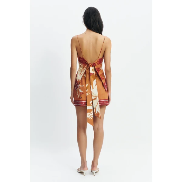 Aje Sol Relaxed Short in Ember | Shorts | Coveti