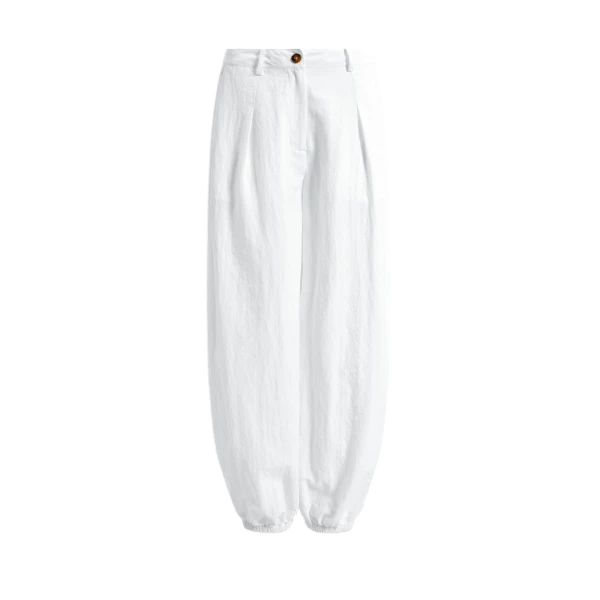 Aje Sophie Harem Pant in White | Pants | Coveti