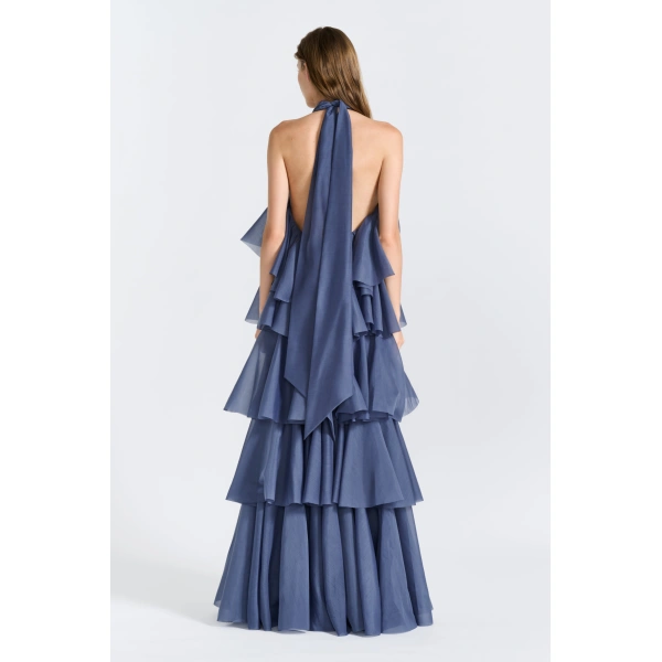 Aje Sorela Gown in Slate | Evening Gowns | Coveti