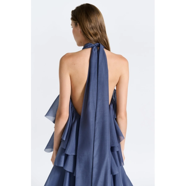 Aje Sorela Gown in Slate | Evening Gowns | Coveti