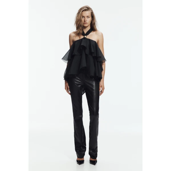 Aje Sorela Top in Black | Tops | Coveti