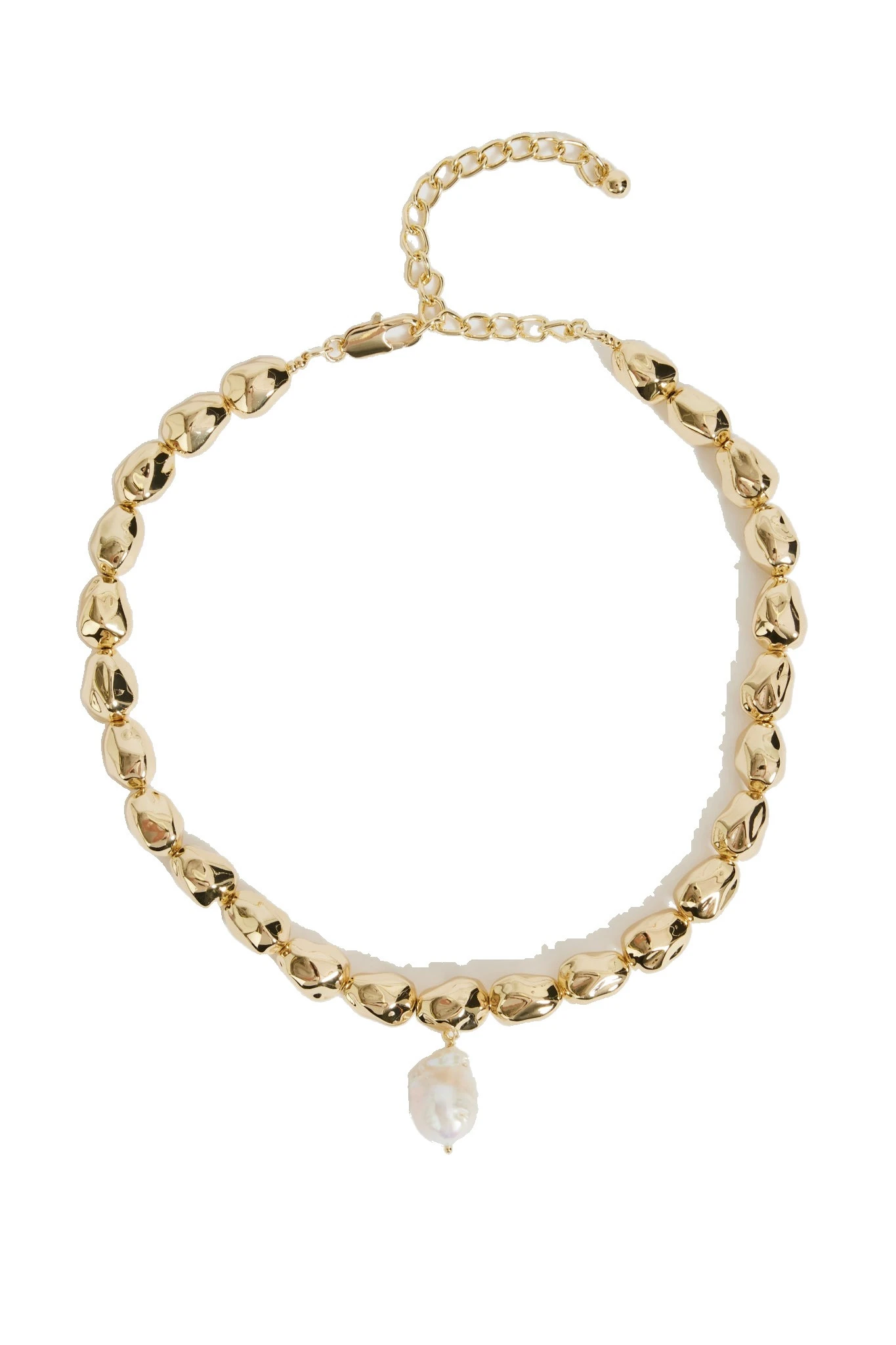 Aje Spencer Necklace Gold/Pearl Aje Spencer Necklace in Gold/Pearl | Necklace | Coveti
