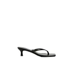 Aje Studio Thong Heel in Black | Heels | Coveti