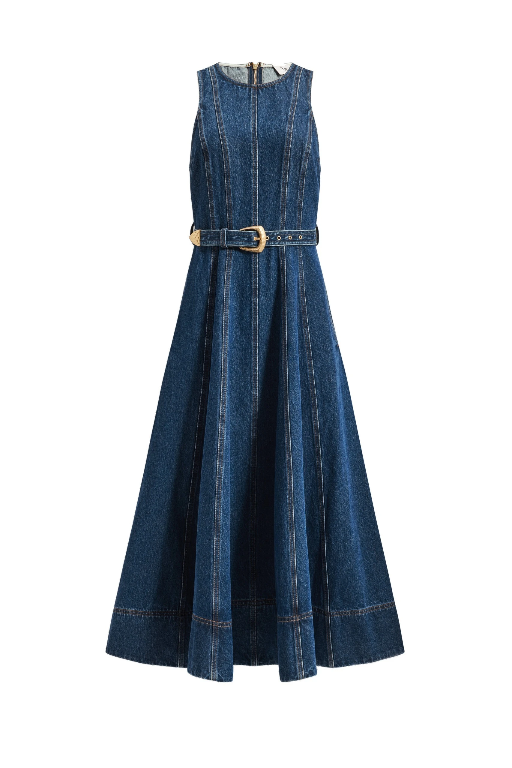 Aje Talia Hi Lo Denim Maxi Dress Australia Signature Dresses – Coveti Aje Talia Hi Lo Denim Maxi Dress