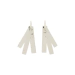Aje Tanis Multi Drop Earrings in Silver | Earrings | Coveti