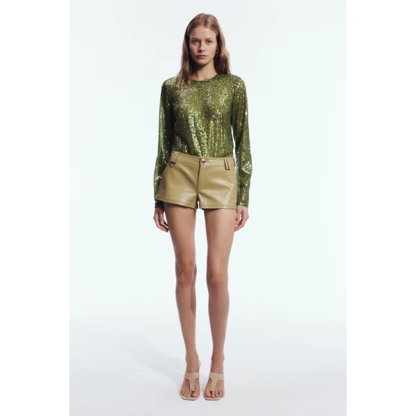 Aje Tommi Short in Avocado | Shorts | Coveti