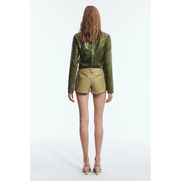 Aje Tommi Short in Avocado | Shorts | Coveti