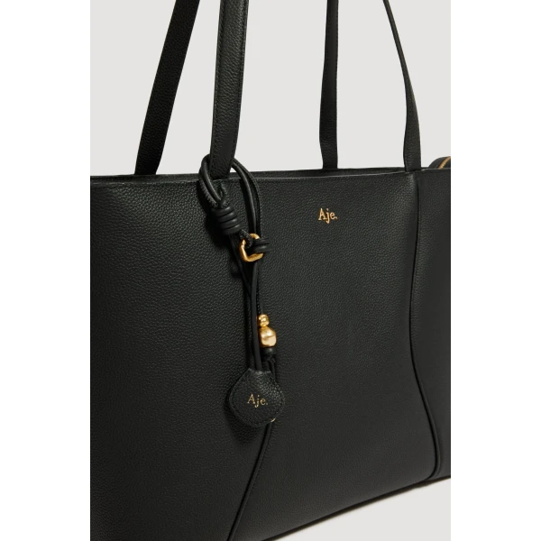 Aje Untold Landscape Tote in Black | Totes & Top-Handle Bags | Coveti