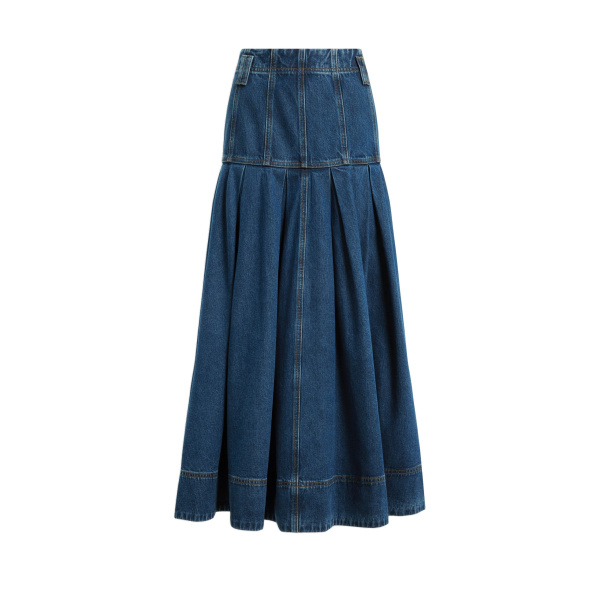Vaila Denim Midi Skirt