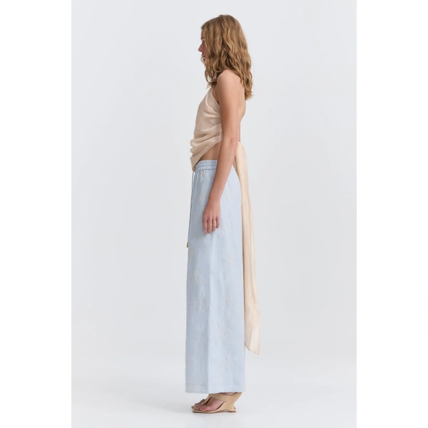 Aje Vaila Pant in Cloud Blue | Pants | Coveti