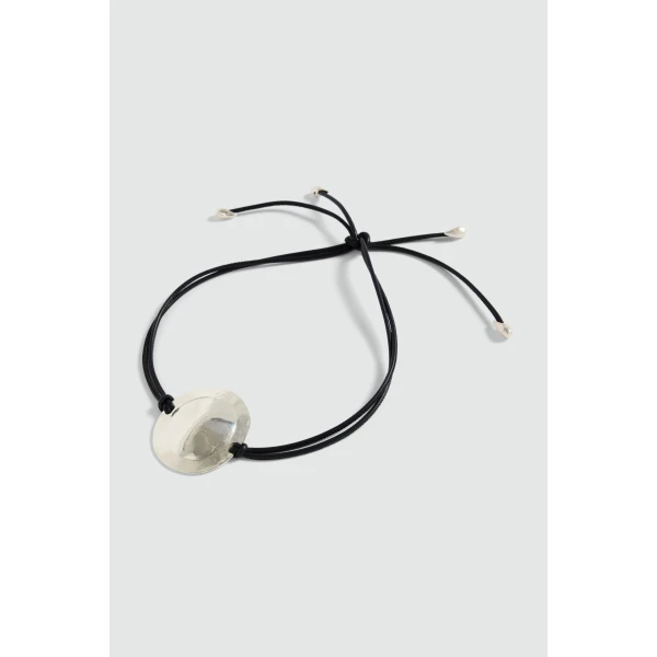 Aje Vento Necklace in Black/Silver | Necklace | Coveti