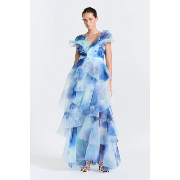 Aje Vionette Gown in Etherea | Evening Gowns | Coveti