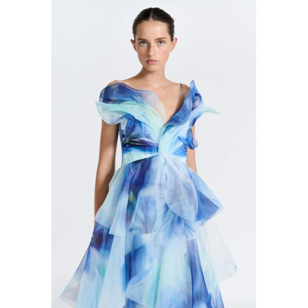 Aje Vionette Gown in Etherea | Evening Gowns | Coveti