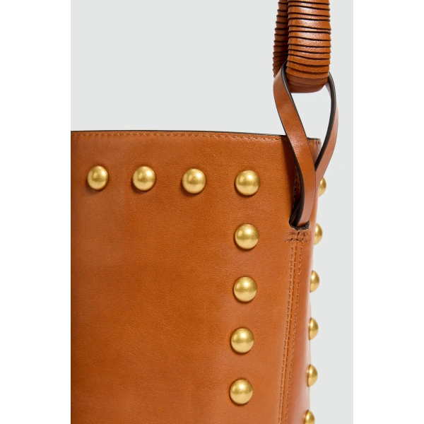Aje Wild Bucket Bag in Spiced Chai | Totes & Top-Handle Bags | Coveti
