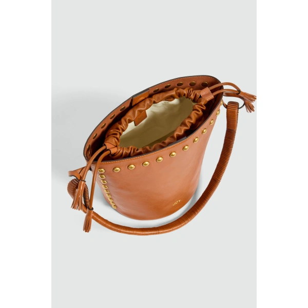 Aje Wild Bucket Bag in Spiced Chai | Totes & Top-Handle Bags | Coveti