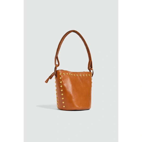 Aje Wild Bucket Bag in Spiced Chai | Totes & Top-Handle Bags | Coveti