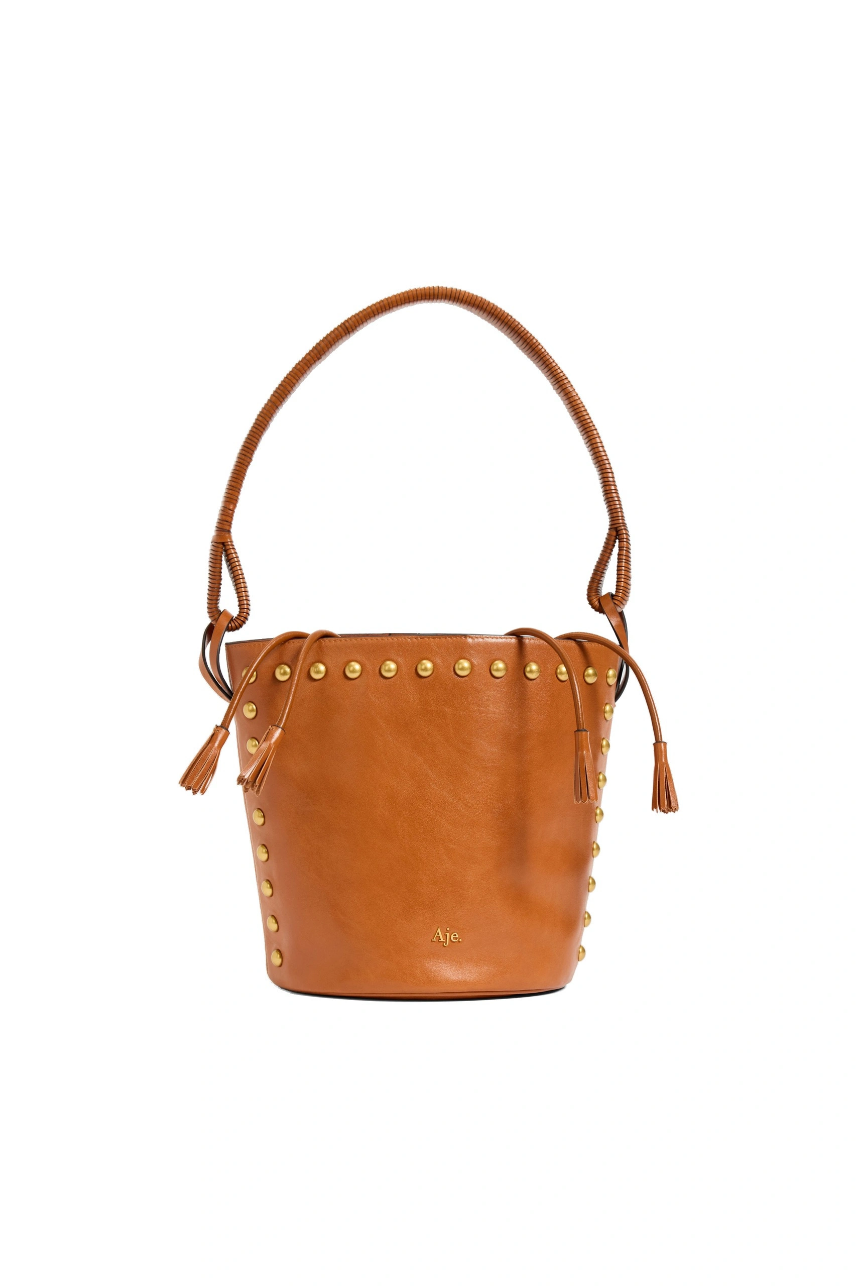 Aje Wild Bucket Bag Spiced Chai Aje Wild Bucket Bag in Spiced Chai | Totes & Top-Handle Bags | Coveti