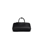 Alaia Delta Medium Bag in Box Calfskin, Black | Totes & Top-Handle Bags | Coveti