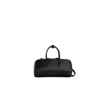 Alaia Delta Small Bag in Box Calfskin, Black | Totes & Top-Handle Bags | Coveti