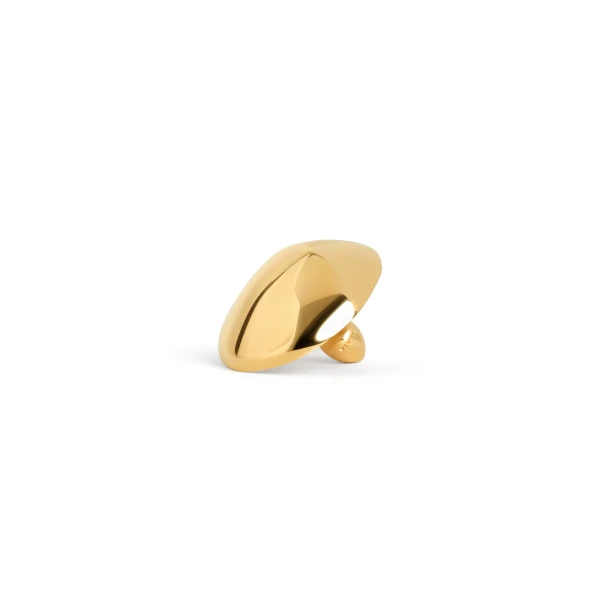 Alaia Dome Earrings in Gold | Earrings | Coveti