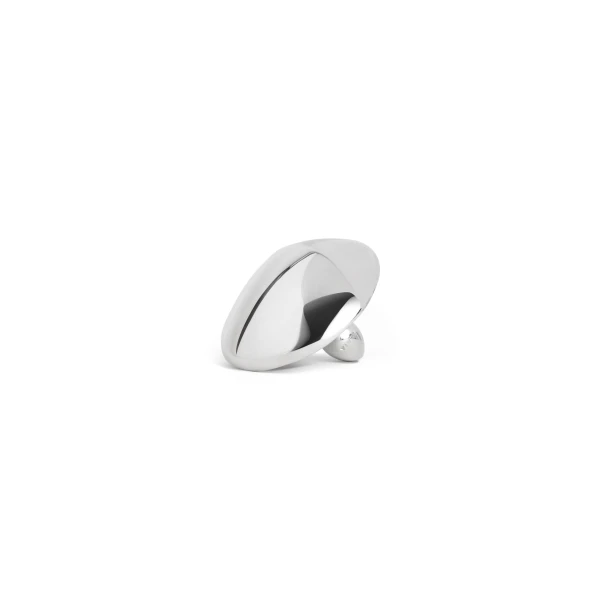 Alaia Dome Earrings in Silver | Earrings | Coveti