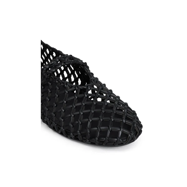Alaia La Ballerine Braided in Black | Flats | Coveti