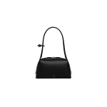 Alaia Le Bouledogue Bag in Calfskin, Black | Shoulder & Crossbody Bags | Coveti