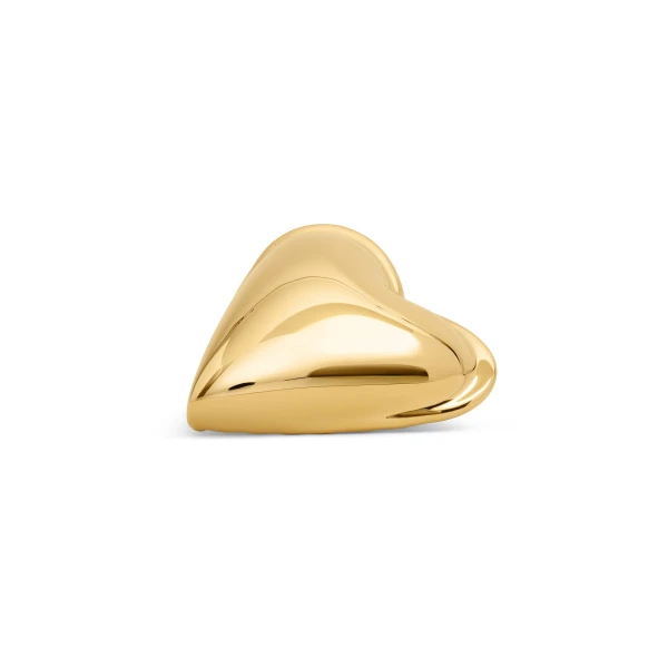 Alaia Le Coeur Bombe Earrings in Gold | Earrings | Coveti