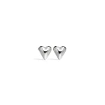 Alaia Le Coeur Bombe Earrings in Silver | Earrings | Coveti