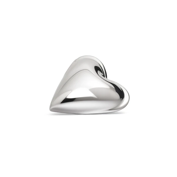Alaia Le Coeur Bombe Earrings in Silver | Earrings | Coveti