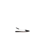 Alaia Le Coeur Flat Slingbacks in Patent Calfskin, Black | Flats | Coveti