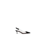 Alaia Le Coeur Slingbacks 55 in Patent Leather, Black | Heels | Coveti