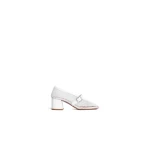Alaia Mary Janes 55 in Fishnet, Optical White | Heels | Coveti
