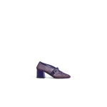 Alaia Mary Janes in Fishnet and Patent Leather, Iris | Heels | Coveti