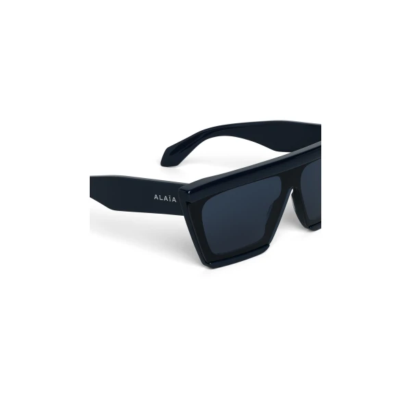 Alaia Mask Sunglasses in Blue | Sunglasses | Coveti